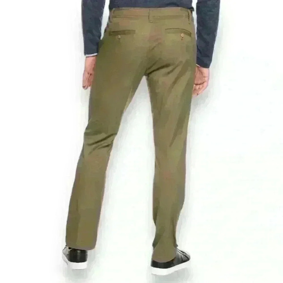 Tailor Vintage Greenwich Slim Straight Leg Olive NWT Size 30 x 32 - Picture 2 of 6